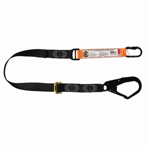 LINQ WEBBING LANYARD ADJUST SNG LEG 1X SG KARABINER 1 X D.A SCAFF HOOK